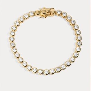 Brand new, Lili Clasp Reese gold Tennis Bracelet
